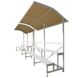 GRADAS MULTICANCHAS TECHADA 12 PAX